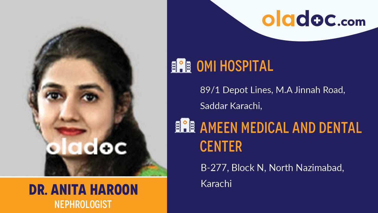 Practice location of Dr. Anita Haroon